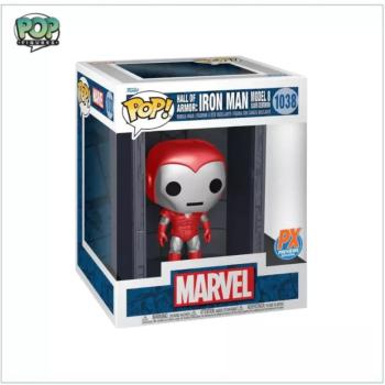 Funko Pop! Deluxe: Marvel Hall of Armor: Iron Man Model 8 Silver Centurion (Mettalic) #1038 kép