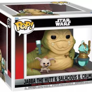 Funko POP! Deluxe: Return of the Jedi 40th - Jabba w/salacious figura #611 kép