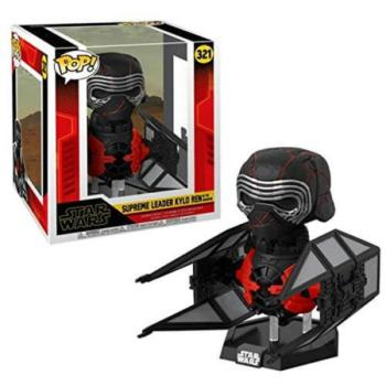 Funko Pop! Deluxe: Star Wars Ep 9 - Supreme Leader Kylo Ren In The Whisper figura #321 kép