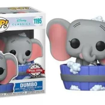 Funko Pop! Disney Classics: Dumbo - Dumbo (in Bathtub) figura #1195 kép