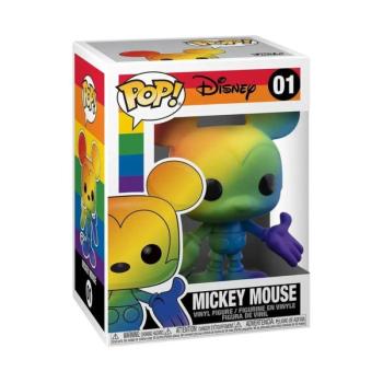 Funko POP! Disney: Pride - Mickey Mouse (Rainbow) figura #01 kép