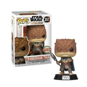 Funko POP! Disney Star Wars The Mandalorian - Trandoshan Thug (SE) figura #357 Bobble-Head kép