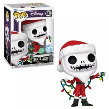 Funko POP! Disney: The Nightmare Before Christmas 30th - Santa Jack Skellington (Scented) figura #1383 kép