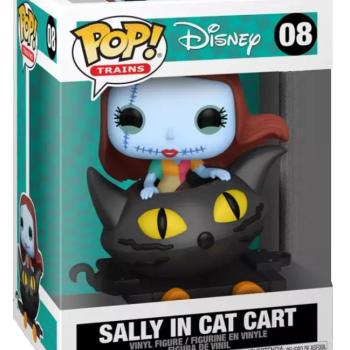 Funko Pop! Disney Trains: The Nightmare Before Christmas - Sally In Cat Cart figura #08 kép