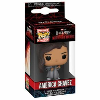 Funko POP! Doctor Strange in the Multiverse of Madness S2 - America Chavez kulcstartó kép