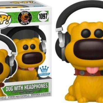 Funko POP! Dug Days - Dug w/Headphones figura kép