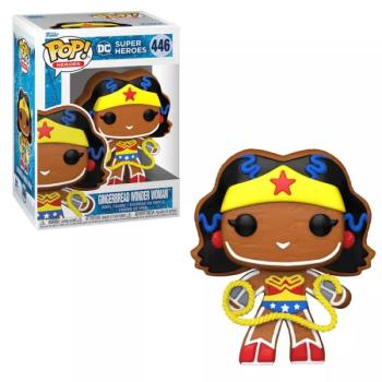 Funko POP! Heroes: DC Holiday - Wonder Woman (GB) figura #446 kép