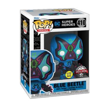 Funko Pop! Heroes: Dia De Los - Blue Beetle figura #410 kép