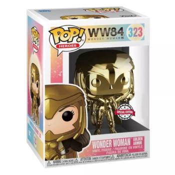 Funko POP! Heroes: Wonder Woman 1984 - WW Gold Power figura #323 kép