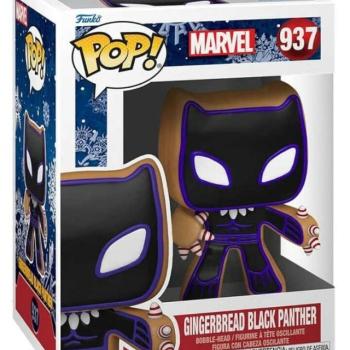 Funko POP! Holiday: Marvel - Black Panther figura #937 kép