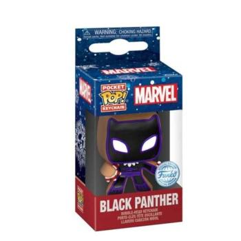 Funko POP! Holiday: Marvel Black Panther kulcstartó kép