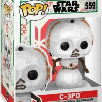 Funko POP! Holiday Star Wars: C-3PO (SNWMN) figura #559 kép