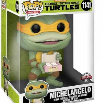 Funko Pop! Jumbo Movies: Teenage Mutant Ninja Turtles II. - Michaelangelo figura #1141 kép