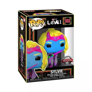 Funko POP! Loki - Sylvie (Blacklight) figura #988 kép