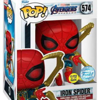 Funko Pop! Marvel: Avengers Endgame - Iron Spider (with Gauntlet) figura #574 kép