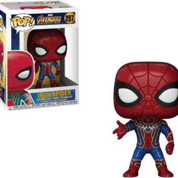 Funko POP! Marvel: Avengers Infinity War - Iron Spider figura #287 kép