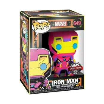 Funko POP! Marvel: Black Light - Iron Man figura #649 kép