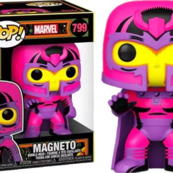 Funko POP! Marvel: Black Light - Magneto figura #799 kép