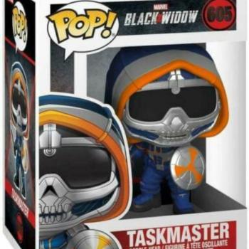 Funko POP! Marvel: Black Widow - Taskmaster with shield figura #605 kép