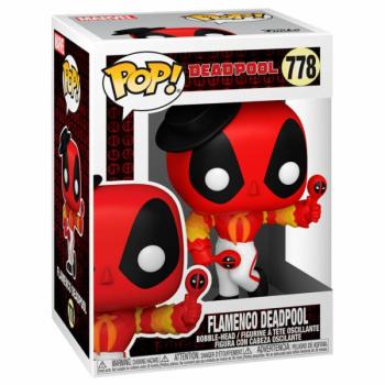 Funko POP! Marvel: Deadpool 30th Anniversary - Flamenco Deadpool figura #778 kép