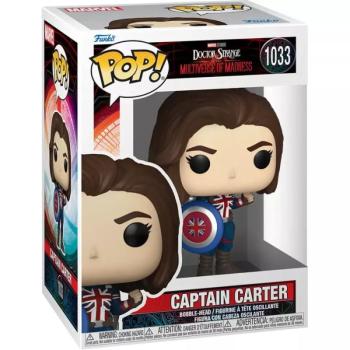 Funko POP! Marvel: Doctor Strange in the Multiverse of Madness S2 - Captain Carter figura #1033 kép