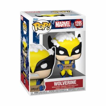 Funko POP! Marvel: Holiday - Wolverine w/ Sign figura kép