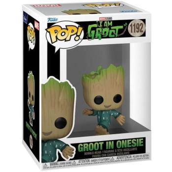 Funko POP! Marvel: IAG - Groot PJs (dancing) figura kép