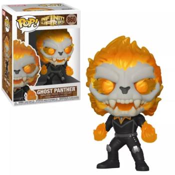 Funko POP! Marvel: Infinity Warps - Ghost Panther figura #860 kép