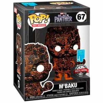 Funko Pop! Marvel: Marvel Black Panther Legacy S1 - M'Baku figura #67 kép