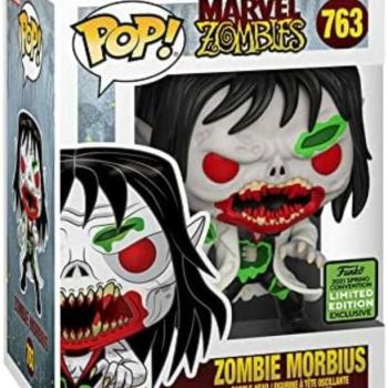 Funko Pop! Marvel: Marvel Zombies - Zombie Morbius figura #763 kép