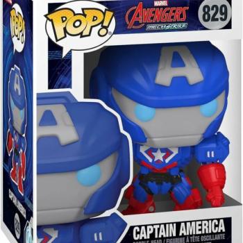 Funko POP! Marvel Mech: Captian America figura #829 kép