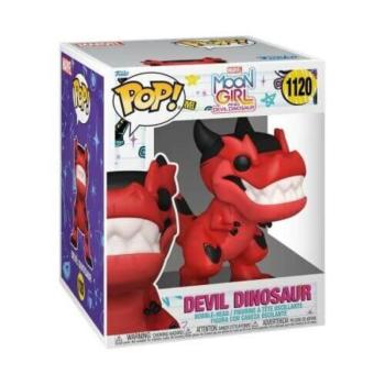 Funko POP! Marvel's Moon Girl and Devil Dinosaur - Devil Dinosaur figura #1120 kép