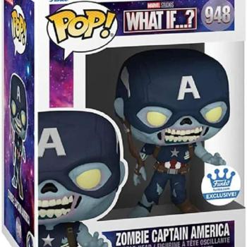 Funko POP! Marvel: What If S2 - Zombie Captain America figura #941 kép