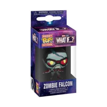 Funko POP! Marvel: What If S2 Zombie Falcon kulcstartó kép