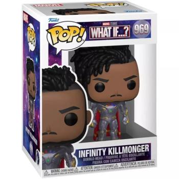 Funko POP! Marvel: What if... S3 - Infinity Killmonger figura #969 kép