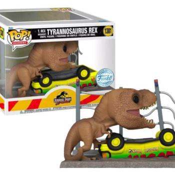 Funko Pop! Moment: Jurassic Park 30th - T-Rex Breakout: Tyrannosaurus Rex (SE) #1381 figura kép