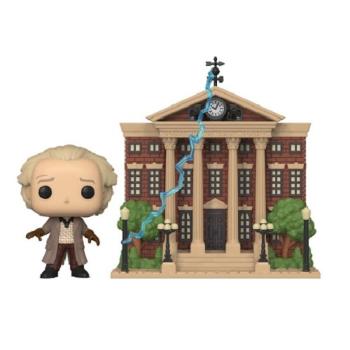 Funko POP! Movies: Back to the Future - Doc with Clock figura #15 kép