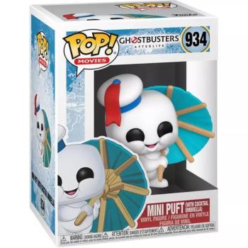 Funko Pop! Movies: Ghostbusters Afterlife - Mini Puft w/Cocktail Um figura #934 kép