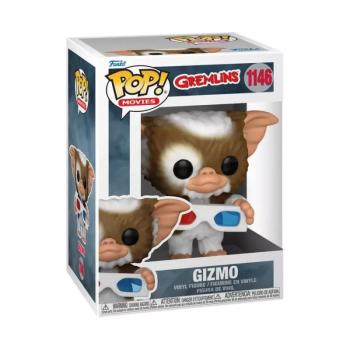 Funko POP! Movies: Gremlins - Gizmo with 3D Glasses figura #1146 kép