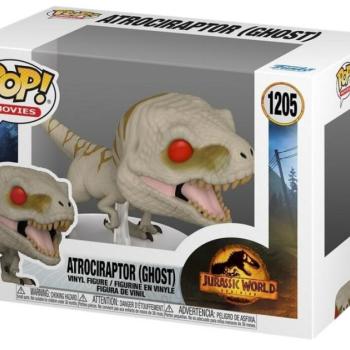 Funko POP! Movies: Jurassic World 3 - Atrociraptor (Ghost) figura #1205 kép