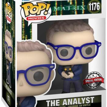 Funko POP! Movies: The Matrix 4 - The Analyst figura #1176 kép