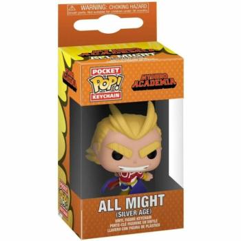 Funko POP! My Hero Academia - All Might (Silver Age) kulcstartó kép