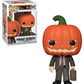 Funko POP! Office - Dwight w/Pumpkinhead figura kép