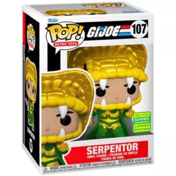 Funko Pop! Retro Toys: G.I. Joe - Serpentor #107 kép