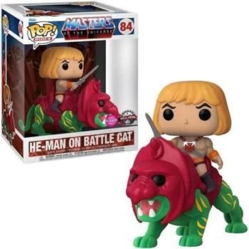 Funko POP! Ride DLX: Master of the Universe - He-Man on Battle Cat figura kép