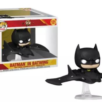 Funko POP! Ride SUPDLX: The Flash - Batman w/ Batwing figura #121 kép