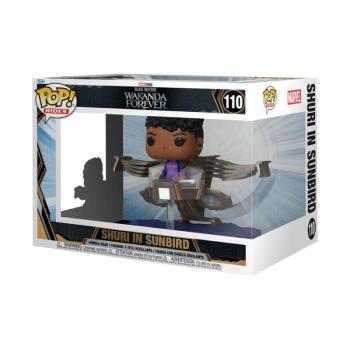 Funko POP! Ride SuperDeluxe: Black Panther Wakanda Forever - Shuri in Sunbird figura #110 kép