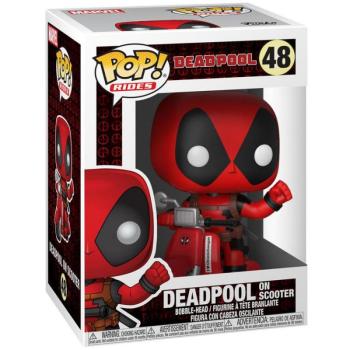 Funko POP! Rides: Marvel - Deadpool & Scooter figura #48 kép