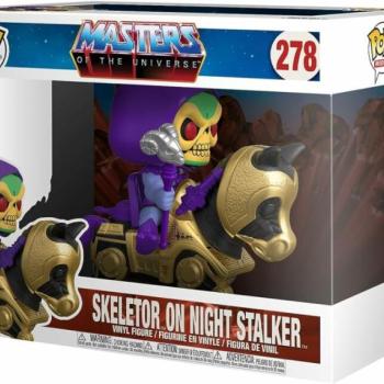 Funko POP! Rides: Masters of the Universe - Skeletor w/Night Stalker figura kép