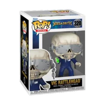 Funko POP! Rocks: Megadeath - Vic Rattlehead figura #320 kép